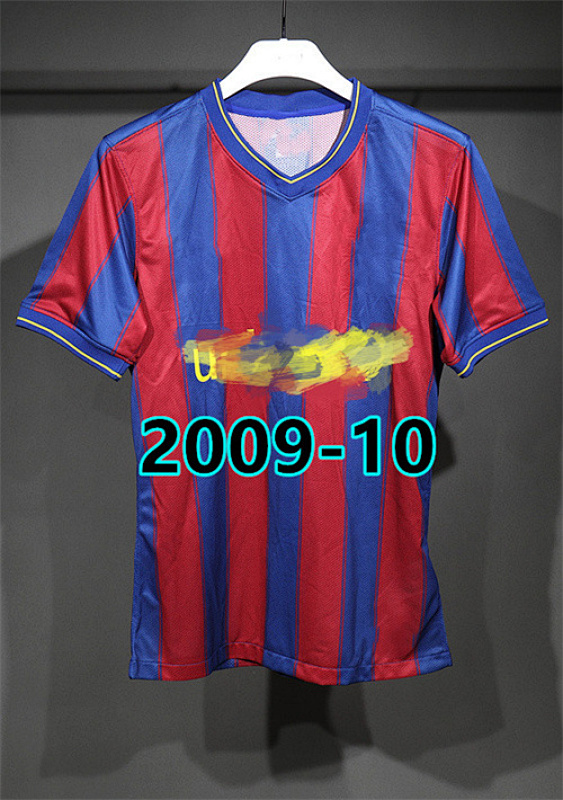 Barcelona Retro Home Player Jersey S-2XL