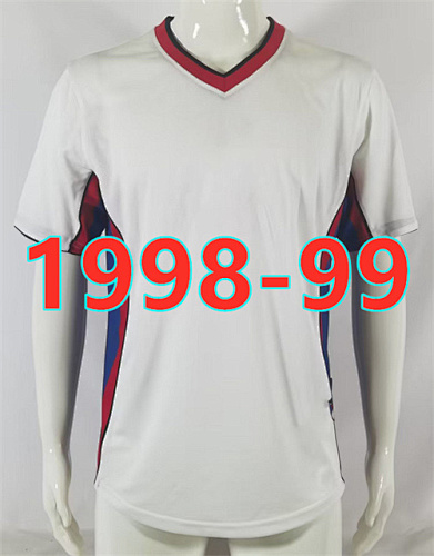 98-99 Barcelona Away Retro Jersey S-2XL