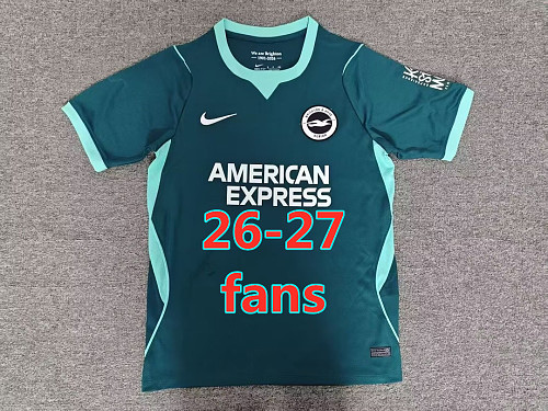 26-27 Brighton Third Fans Version Jersey S-4XL