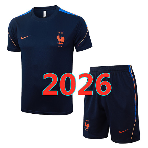 France Short Sleeve Tracksuit S-2XL