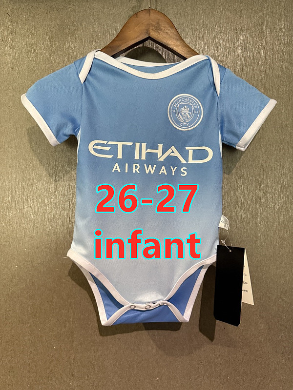 26-27 Manchester City Home Infant Jersey 9 -12 BB