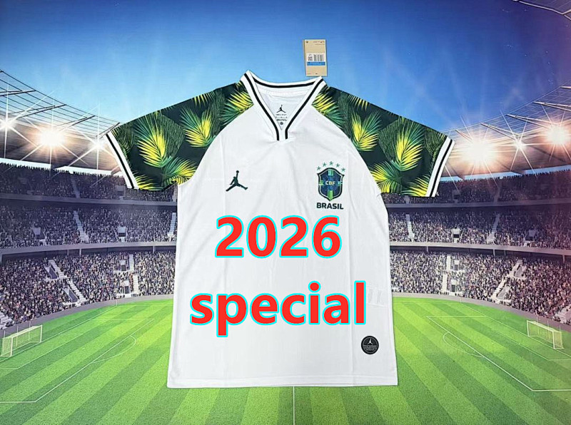 Brazil Special Fans Version Jersey S-4XL