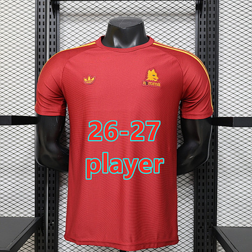 26-27 Roma Training Player Version Jersey S-2XL