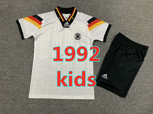 Germany Home Retro Kids Jersey+shorts Kit 16 -28