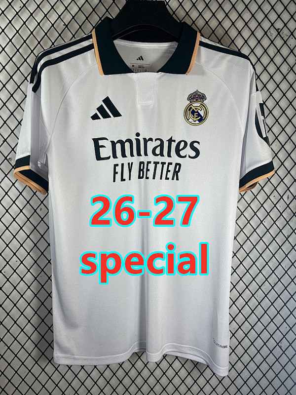 26-27 Real Madrid Special Fans Version Jersey S-4XL