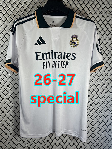 26-27 Real Madrid Special Fans Version Jersey S-4XL