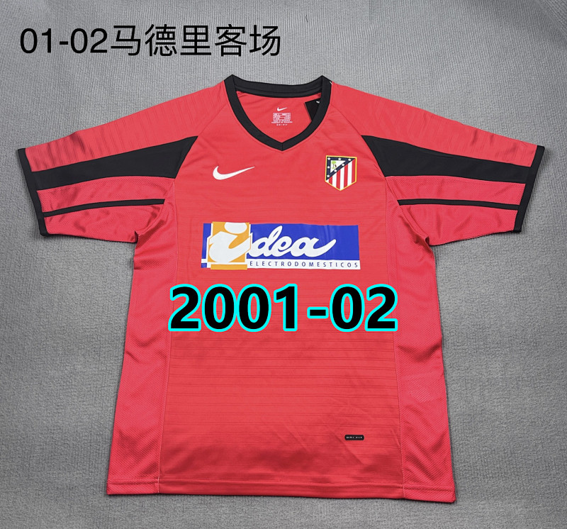 Atletico Madrid Away Retro Jersey S-2XL