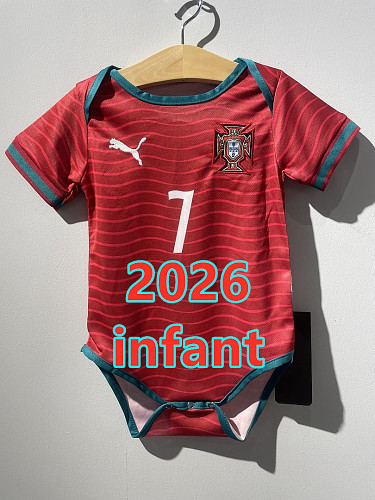 Portugal Home Infant Jersey 9 -12 BB