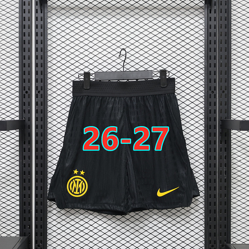 26-27 Inter Milan Home Player Version Shorts S-2XL