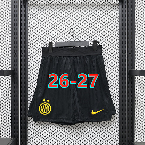 26-27 Inter Milan Home Player Version Shorts S-2XL
