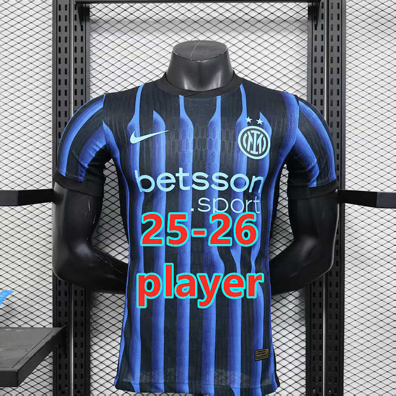 Fifa 25-26 Inter Milan Home Player Version Jersey S-4XL