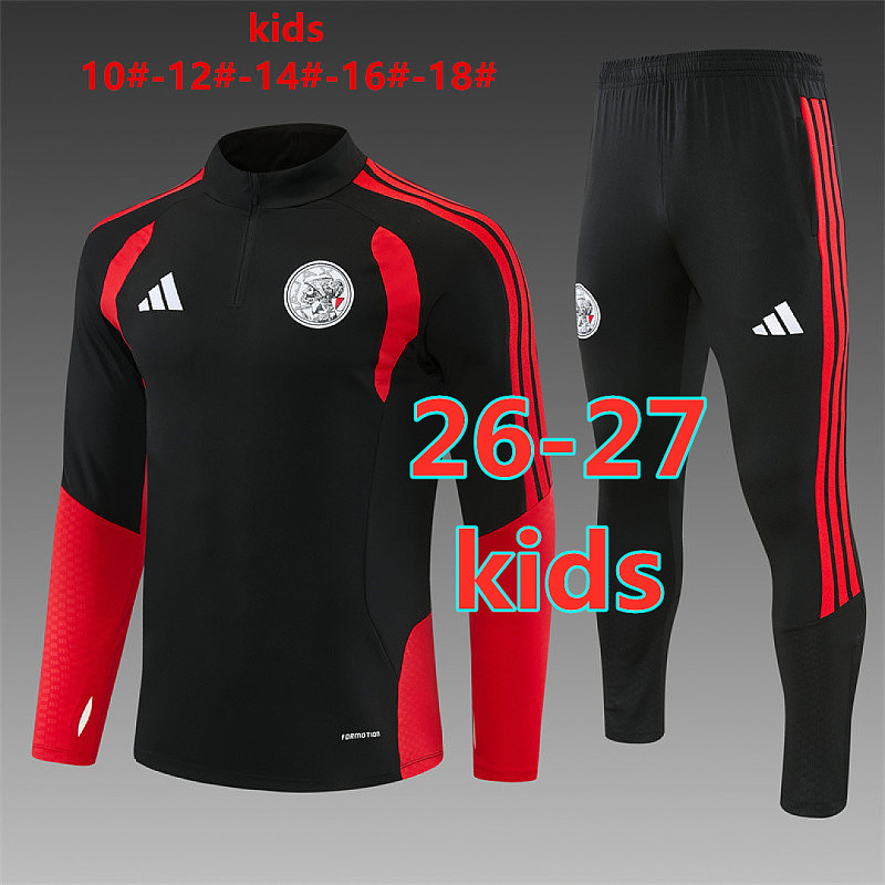 26-27 Ajax Kids Long Sleeve Tracksuit 10 -18