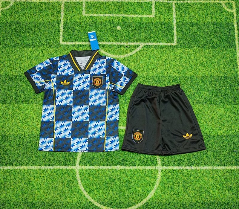 25-26 Manchester United Special Kids Jersey+shorts Kit 16 -28