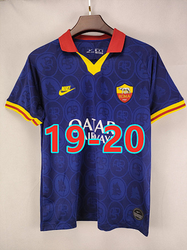 19-20 Roma Third Retro Jersey S-2XL
