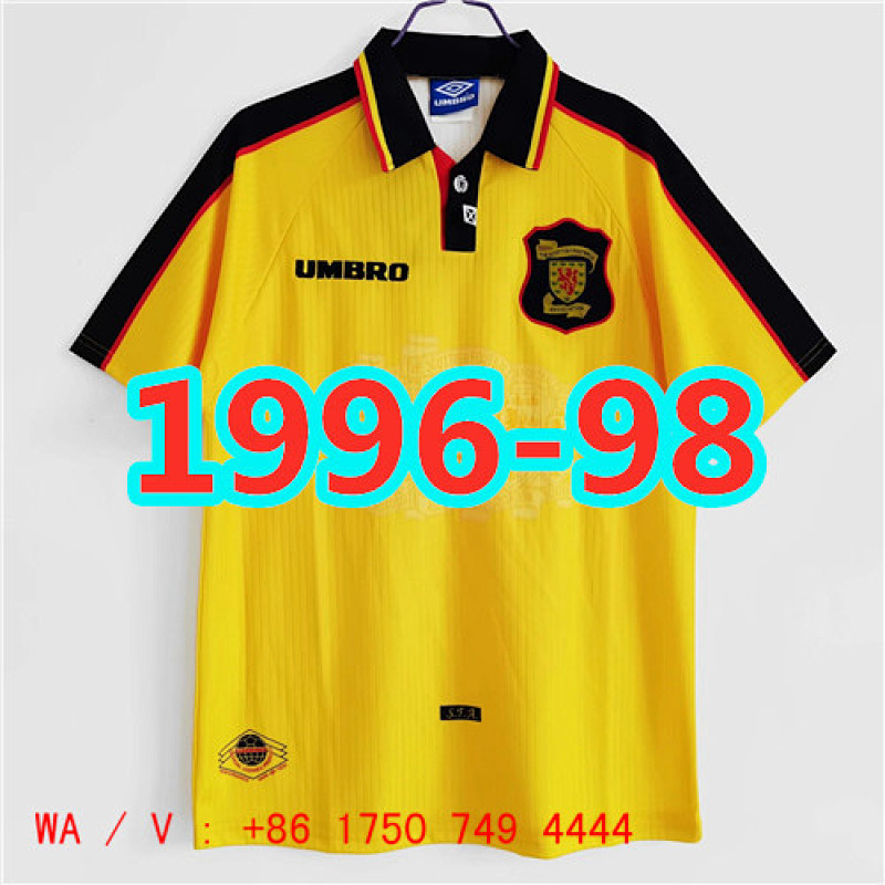Scotland Retro Away Jersey S-2XL