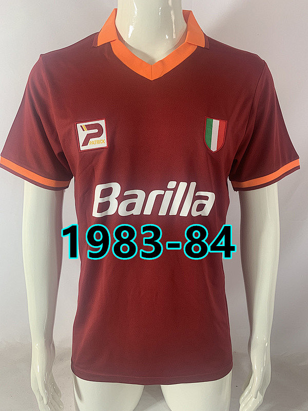 Roma Home Retro Jersey S-2XL
