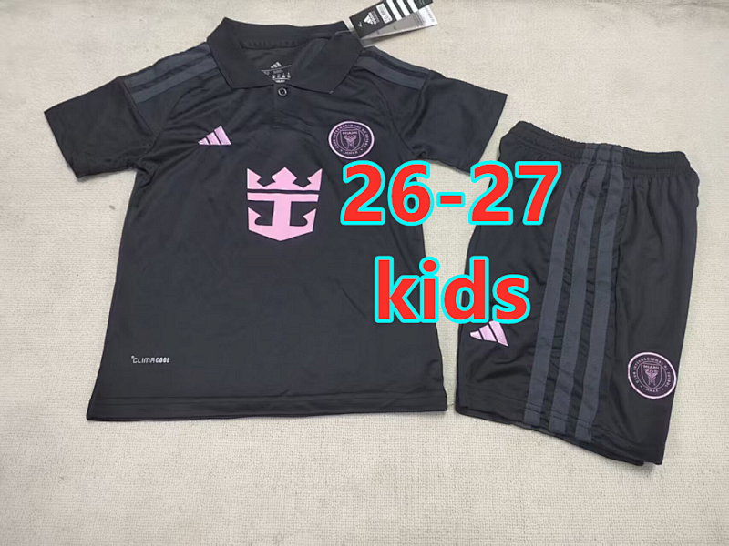 26-27 Inter Miami Away Kids Jersey+shorts Kit 16 -28