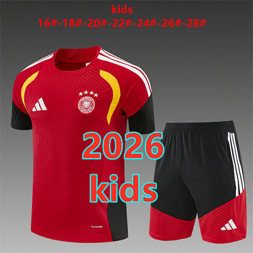 Germany Kids Short Sleeve Tracksuit 16 -28