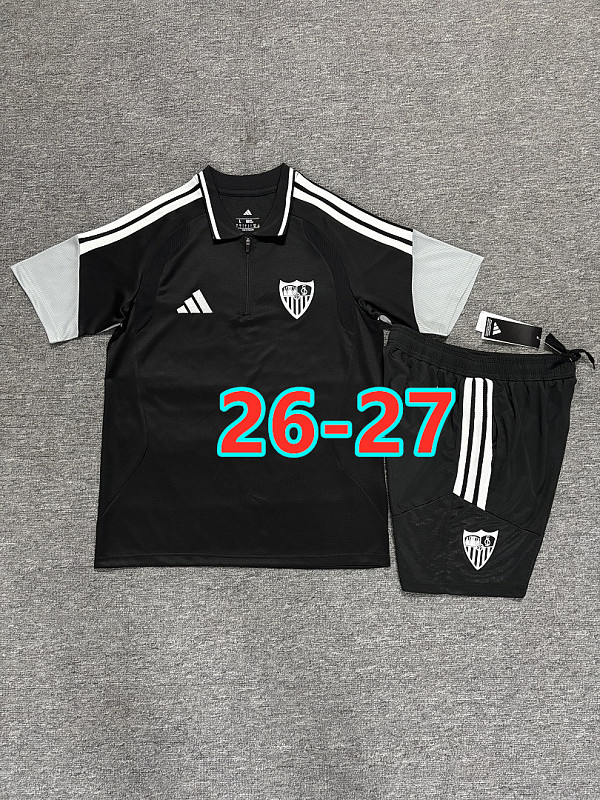 26-27 Sevilla Polo Short Sleeve Tracksuit Kit S-3XL Polo