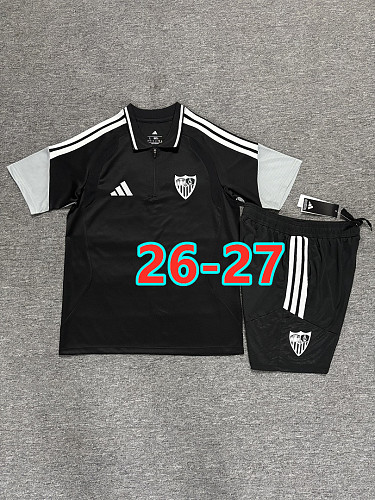 26-27 Sevilla Polo Short Sleeve Tracksuit Kit S-3XL Polo
