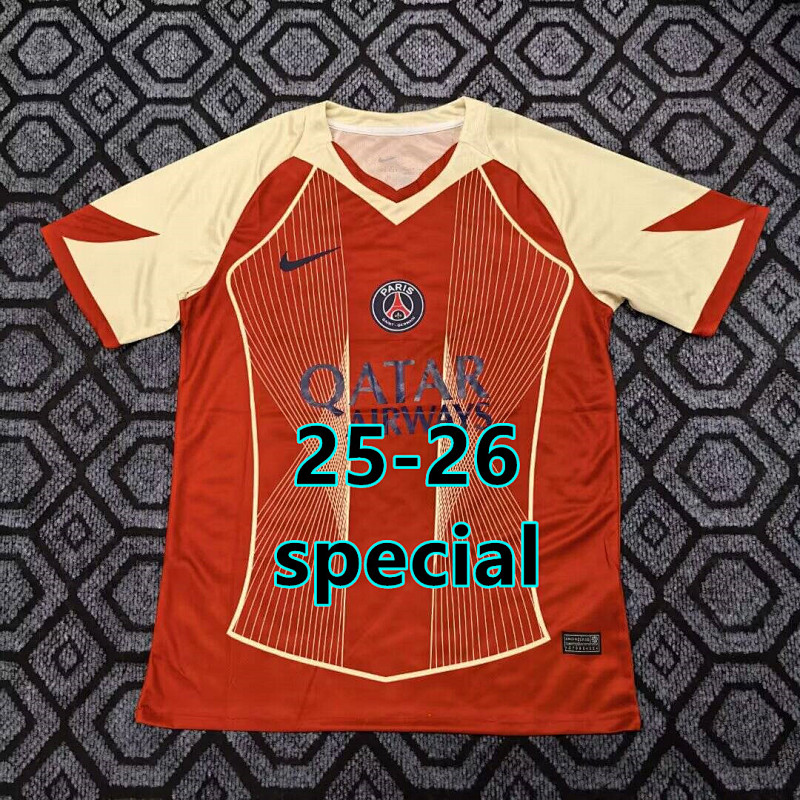 Balenciaga 25-26 Paris Psg Special Fans Version Jersey S-2XL