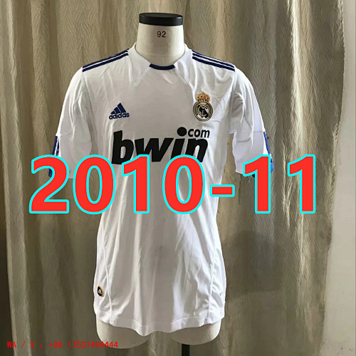Real Madrid Retro TopThai Quality Home Jersey S-2XL