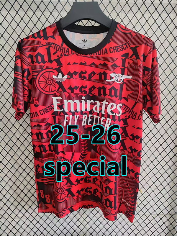 25-26 Arsenal Special Fans Version Jersey S-4XL