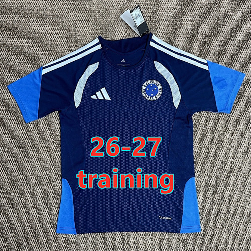 26-27 Cruzeiro Training Fans Version Jersey S-4XL