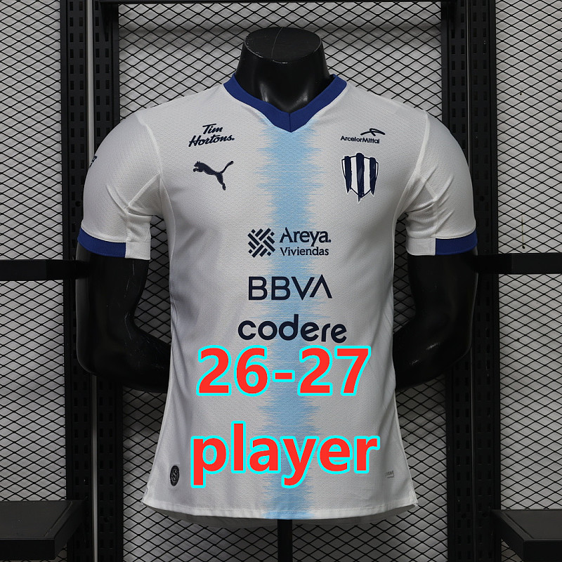 26-27 Monterrey Third Player Version Jersey S-2XL