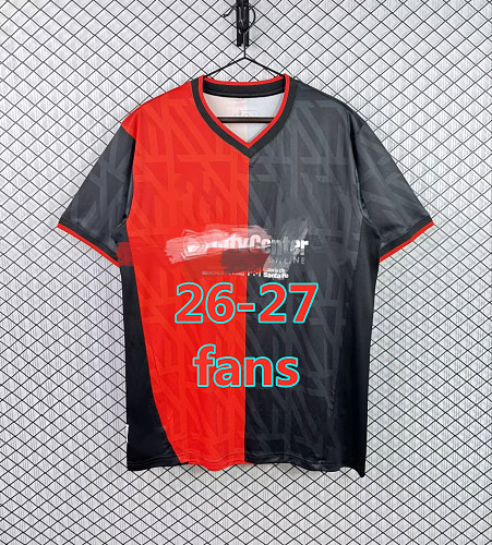 26-27 Newell's Old Boys Home Fans Version Jersey S-2XL