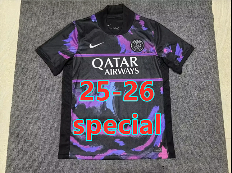 Balenciaga 25-26 Paris Psg Special Fans Version Jersey S-2XL