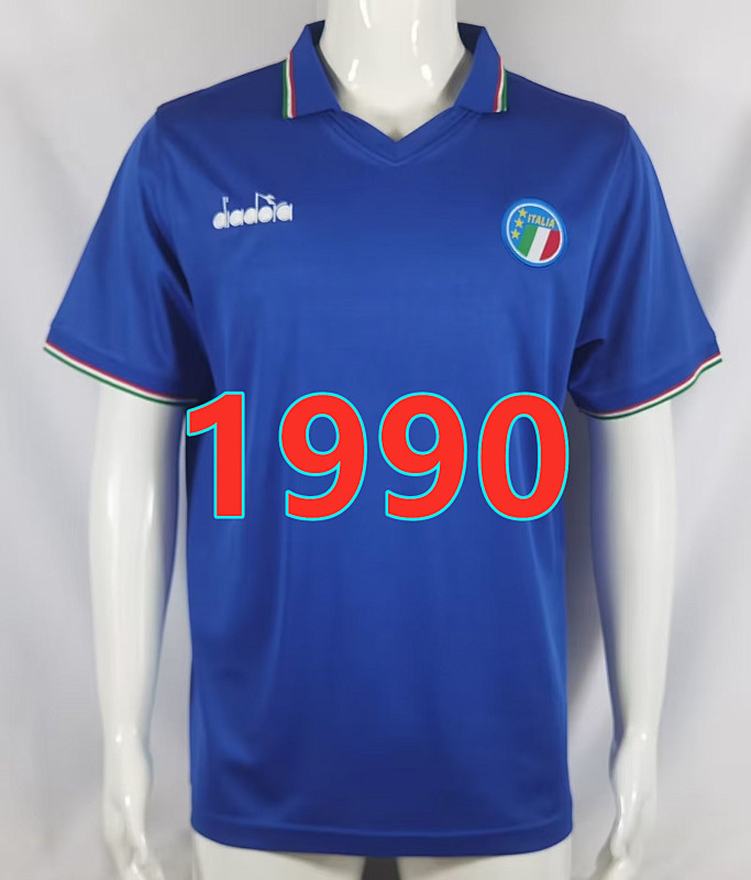 Italy Home Retro Jersey S-2XL