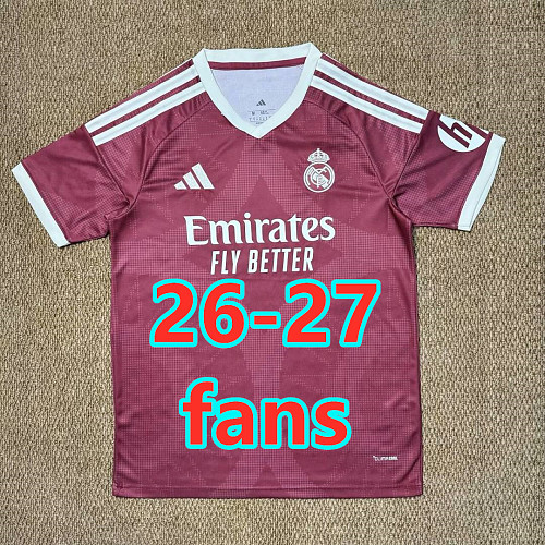 26-27 Real Madrid Third Fans Version Jersey S-4XL