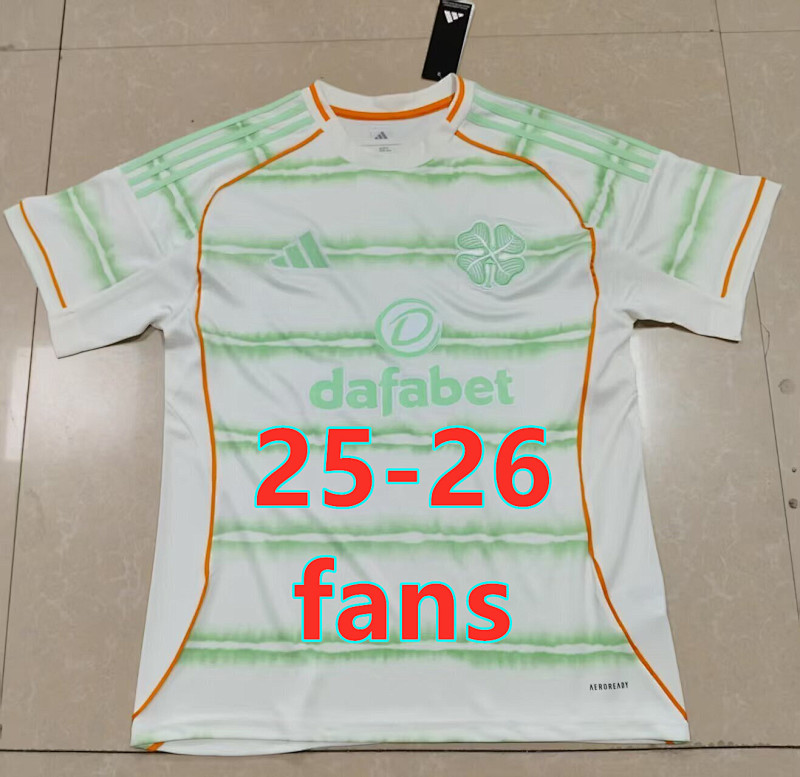 25-26 Celtic Third Fans Version Jersey S-4XL