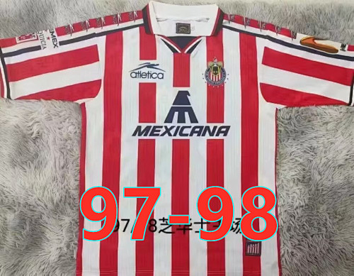 97-98 Chivas Home Retro Jersey S-2XL