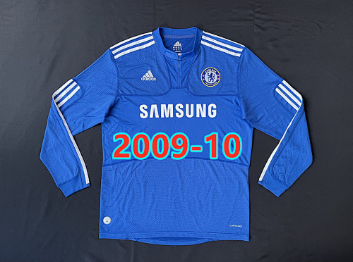 Chelsea Home Retro Long Jersey S-2XL