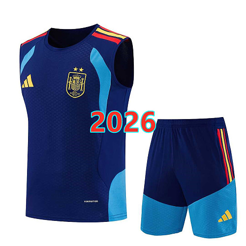 Spain Vest Tracksuit Kit S-2XL
