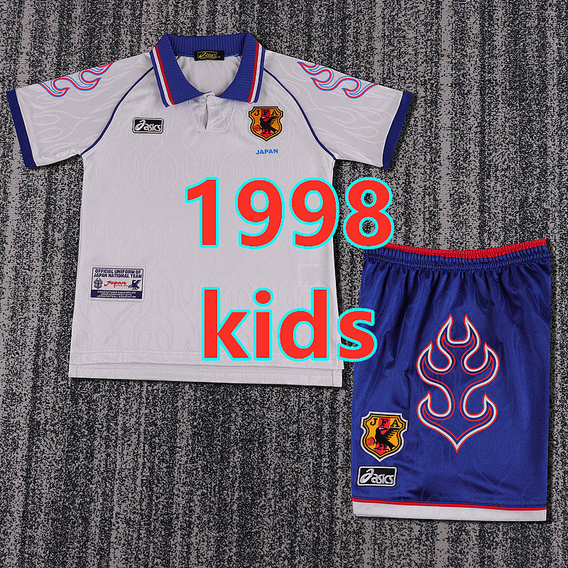 Japan Away Kids Retro Jersey+shorts Kit 16 -28