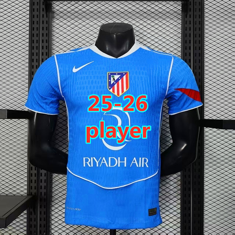 25-26 Atletico Madrid Third Player Version Jersey S-2XL