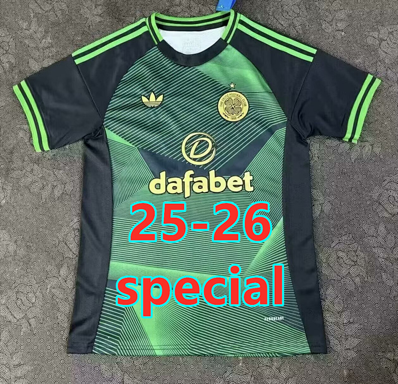 25-26 Celtic Special Fans Version Jersey S-2XL