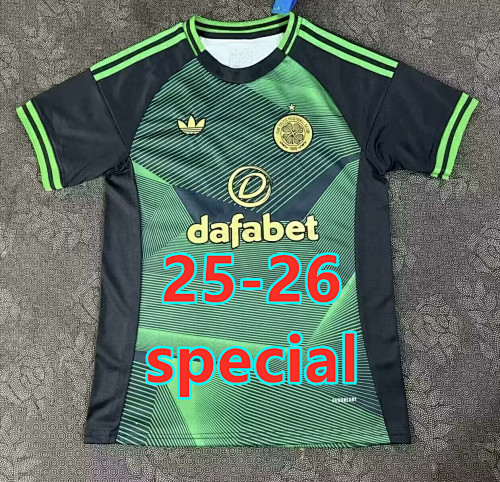 25-26 Celtic Special Fans Version Jersey S-2XL