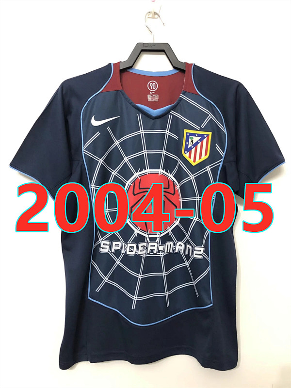 Atletico Madrid Retro TopThai Quality Away Jersey S-2XL