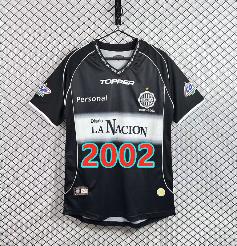 Olimpia Away Retro Fans Version Jersey S-2XL