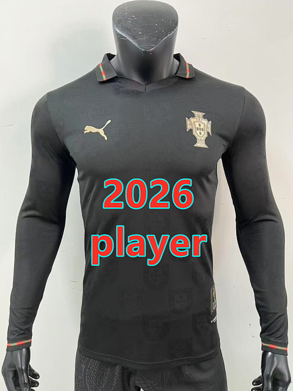 Portugal Special Player Long Sleeve Jersey S-3XL