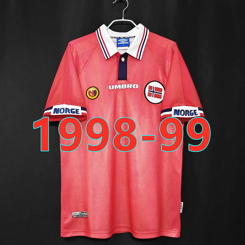 Norway Retro Home Jersey S-2XL