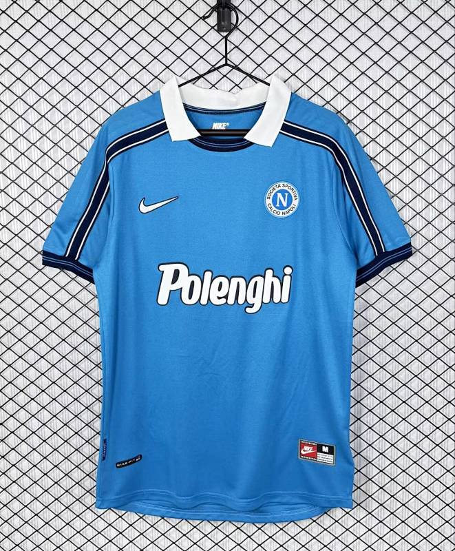 Napoli Home Retro Fans Version Jersey S-2XL