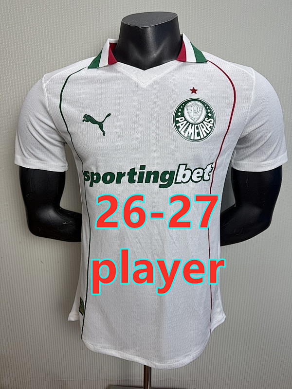 26-27 Palmeiras Away Player Version Jersey S-3XL
