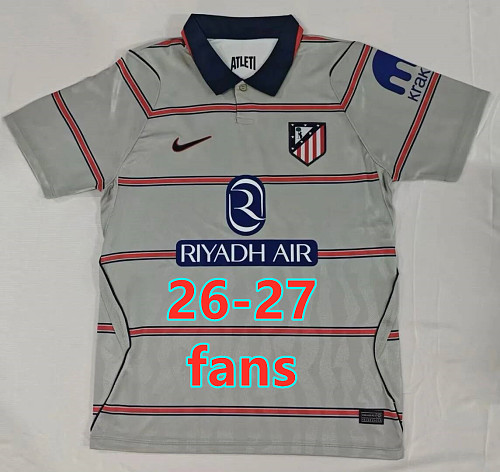 26-27 Atletico Madrid Third Fans Version Jersey S-4XL