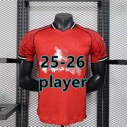25-26 Manchester United Home Player Version Jersey S-2XL