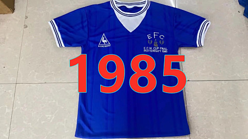 Everton Retro Home Jersey S-2XL